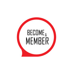 BECOME A MEMBER sign	