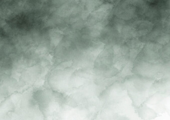 抽象的な暗い緑色の水彩背景イラスト。ビジネスのパンフレット、カード、ポスター、バナー、ウェブサイト、映像などの背景として。