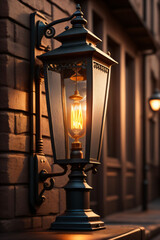 Light in the street - Generative AI
