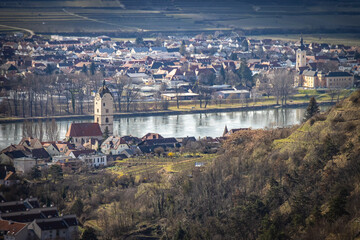 Aerial View Over Krems Der