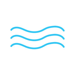 Wave Icon Vector Illustration	
