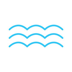 Wave Icon Vector Illustration	
