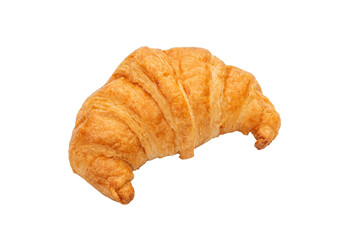 Croissant on a white background. - 604310045