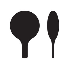 
ping pong icon design template vector