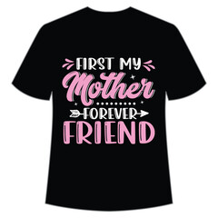 Mother's Day typography shirt design for mother lover mom mommy mama Handmade calligraphy vector illustration Silhouette