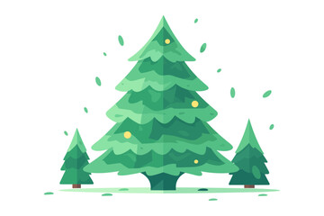 christmas tree illustration
