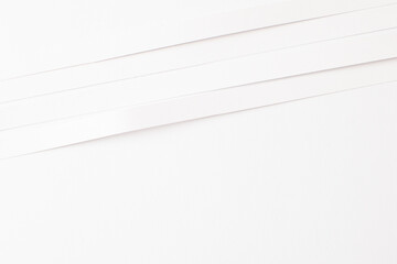 Abstract white background with geometric lines