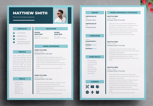 Physical Therapist Resume Template