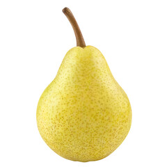 Delicious pear cut out