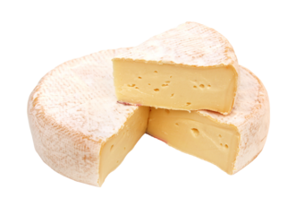 Reblochon de Savoie - french cheese / Transparent background