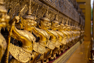 Details of Temples in Bangkok - Thailand, April 2023