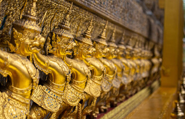 Details of Temples in Bangkok - Thailand, April 2023