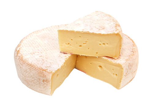 Reblochon de Savoie - french cheese / Transparent background