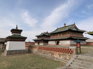 Naklejka premium Kharkhorin temple