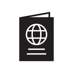 passport icon vector design illustration