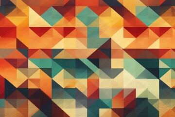 Obraz premium Abstract Patterns: A Visual Symphony of Colors and Shapes