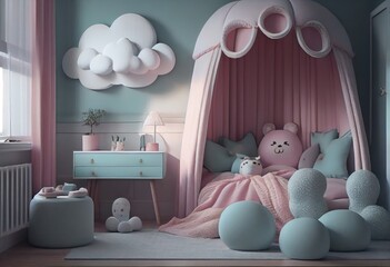 Cute and beautiful Bedroom for children