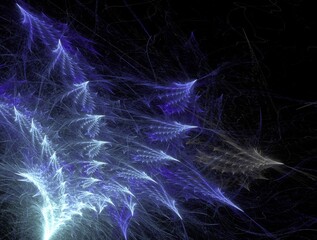 Imaginatory fractal abstract background Image
