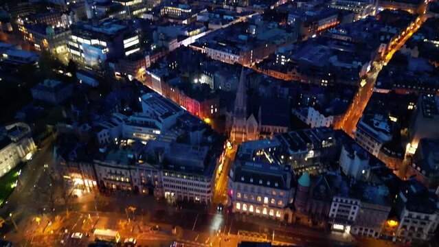 Dublin at dawn