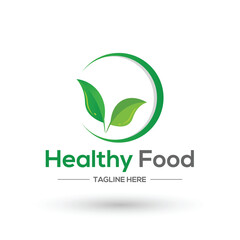 Health Food Logo Design Vector EPS
