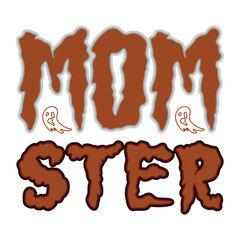 Mom Ster Trendy Halloween t-shirt design © CreativeTShirt
