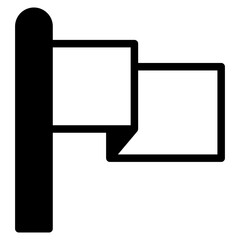 Fototapeta premium flag dualtone 