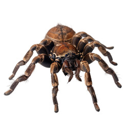 Tarantula insect isolated on transparent background, Generative ai  