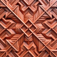 Pattern made of terracotta 