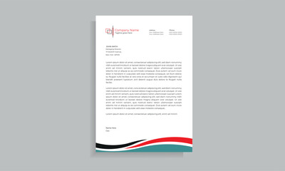 Business-style letter head templates for your project design
