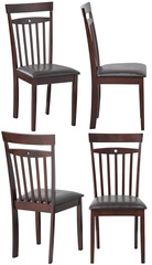 Chair for home or cafe. Element of the interior. Isolated from the background. In different angles