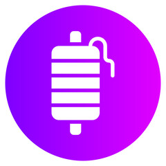 Obraz premium threads gradient icon