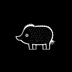 Animal | Minimalist and Simple Silhouette - Vector illustration