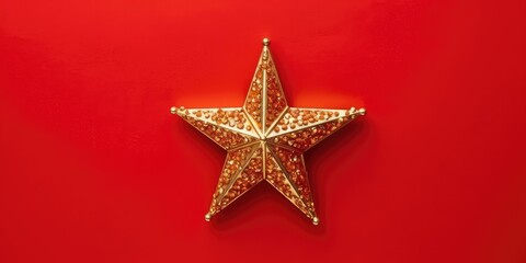 star light christmas decoration with generative ai