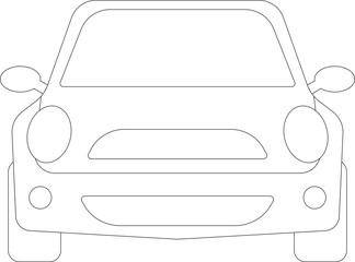 Car vehicle vector graphic