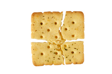 割れたクッキー