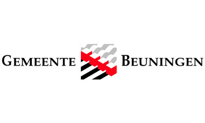 Flag of Beuningen Municipality (Gelderland or Guelders province, Kingdom of the Netherlands, Holland)
