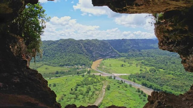 cueva ventana window cave natural cave opening in arecibo puerto rico 