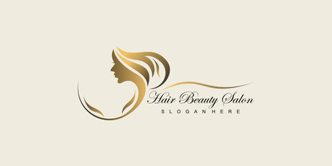 Beauty Logo | Beauty logo, Beauty salon logo, Hair logo design premium vector