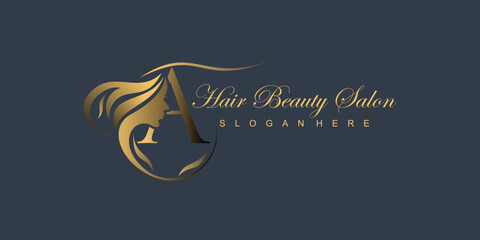 Beauty Logo | Beauty logo, Beauty salon logo, Hair logo design premium vector