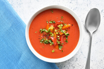 Tomato Gazpacho soup