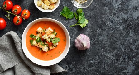 Tomato Gazpacho soup