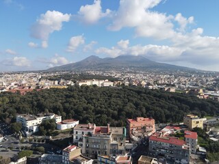 Portici rises on the slopes of the western slope of Vesuvius and occupies a small portion of the territory along the coast of the Gulf of Naples