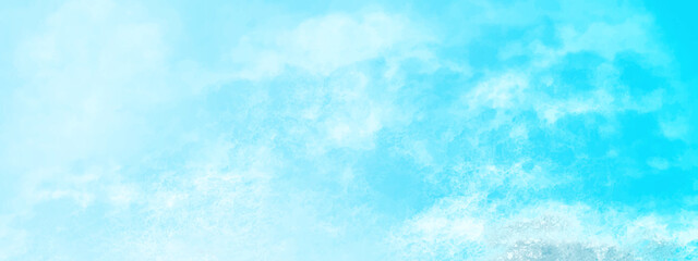 White blue sky clouds froze ice surface design marble abstract background shiny ceramics interior tiles white watercolor retro paint artics splash speckle with define wash and bloom pattern wallpaper 