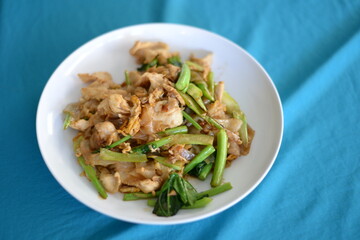 Thai food on the dish