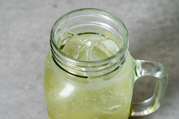 Green Grape Ade Korean food dish Lemonade ade Passion Fruit Aid Blueberry Juice