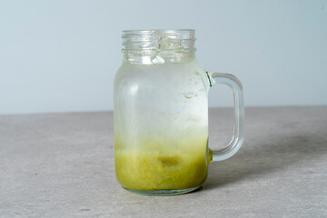 Green Grape Ade Korean food dish Lemonade ade Passion Fruit Aid Blueberry Juice
