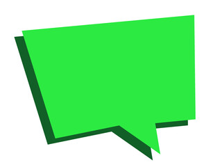 Speech talk message icons colorful
