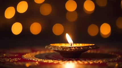 Happy Diwali, Diwali Diya, Generative Ai