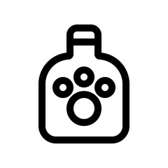 Editable pet shampoo vector icon. Veterinary, animal, pet care, pet shop. Part of a big icon set family. Perfect for business, web and app interfaces, presentations, infographics, etc