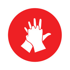 Obraz premium heart cpr medical icon vector design 